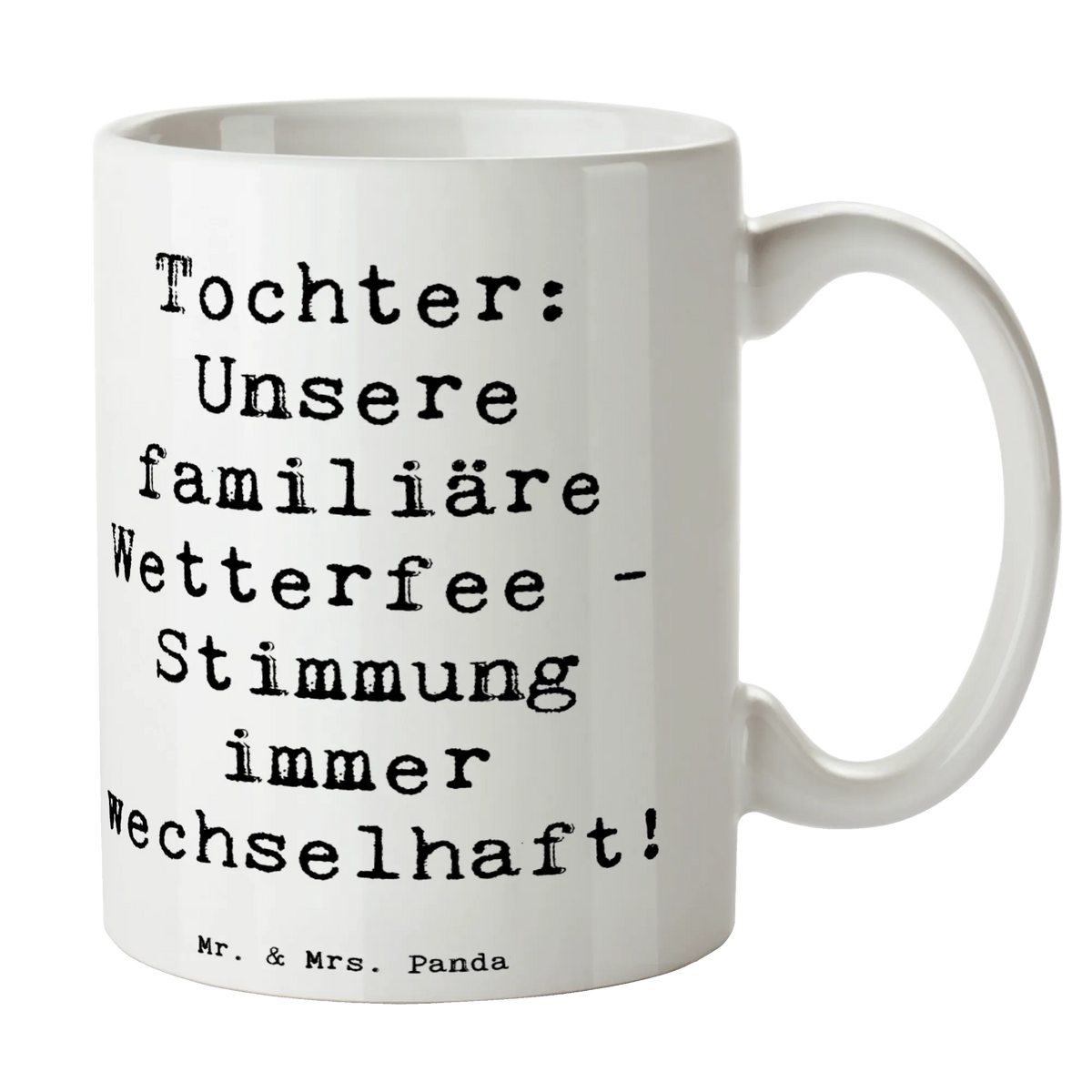 Tasse Spruch Tochter Wetterfee Dekotasse, Frühstückstasse, Motivtasse, statement tasse, haferl, Teetasse, Pott, design tasse, Tasse mit Motiv, Kaffeepott, Tasse, kaffeetasse bedruckt, Geschenktasse, Teepott, Kaffeetasse, Teebecher, schöne tasse, milchtasse, tasse für kaffee, kaffeebecher bedruckt, Frühstücksbecher, kaffeetasse keramik, Sprüchetasse, tasse für büro, cappuccinotasse, kakaobecher, kaffeebecher keramik, Henkelbecher, Keramiktasse, Trinkbecher, Bedruckte Tasse, Kaffeebecher, Becher, Designtasse, Henkelpott, heißgetränkebecher, Bürotasse, Henkeltasse, Trinktasse, hochwertige tasse, milchkaffeetasse, Kakaotasse, Keramikbecher, Bürobecher, Tasse mit Spruch, Oma, Opa, Vatertag, Familie, Schwester, Muttertag, Bruder, Mama, Papa