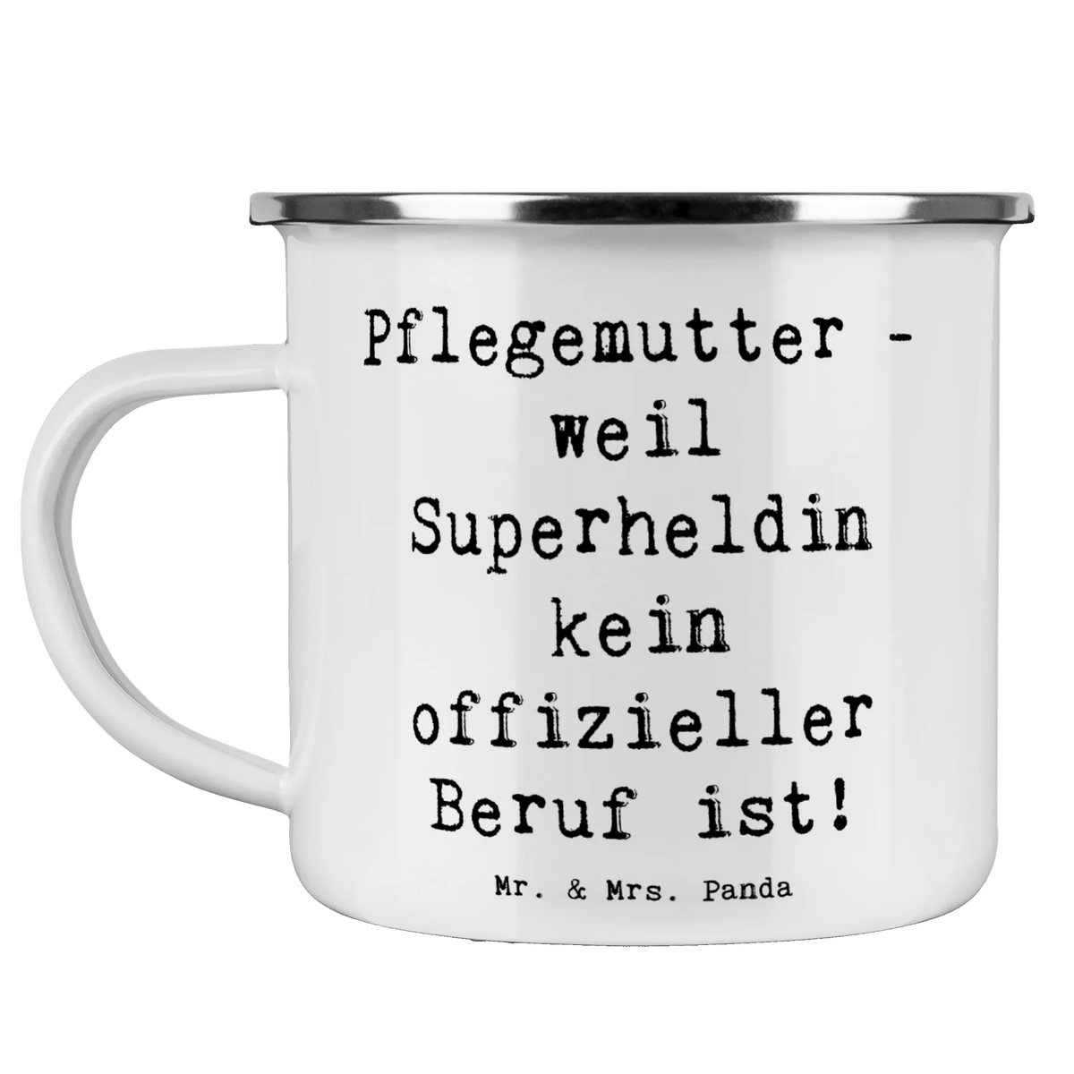 Camping Emaille Tasse Spruch Pflegemutter Superheldin Campingbecher, reisetasse, Pott, wandertasse, Haferl, Campingtasse, Reisebecher, outdoortasse, Outdoor Tasse, Emaille Tasse, Teebecher, Tasse Emaille, Emailletasse, wanderbecher, becher emaille, Outdoor Becher, Motivtasse, emaillebecher, Teetasse, Blechtasse, metallbecher, blechbecher, Kaffeepott, Emaille Becher, Muttertag, Vatertag, Mama, Papa, Oma, Opa, Familie, Schwester, Bruder