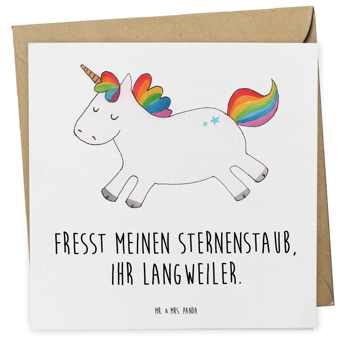 Deluxe Karte Einhorn Happy doppelkarte, Klappkarte, Grußkarte, anlasskarte, Glückwunschkarte, faltkarte, Unicorn, Einhorn, Einhörner, Einhorn Deko, Lachen, Spannend, Witzig, Lächeln, Fröhlich, Lebensfreude, glücklich, Freude, Spaß