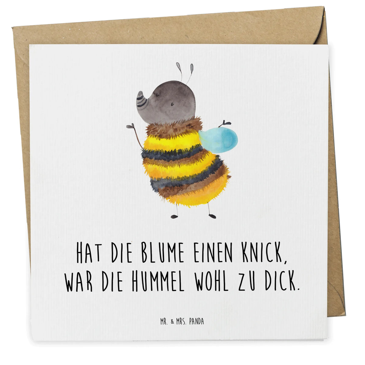 Deluxe Karte Hummel flauschig faltkarte, anlasskarte, doppelkarte, Glückwunschkarte, Grußkarte, Klappkarte, Tiere, Lustige Sprüche, Tiermotive, Gute Laune, Flauschig, Hummel, Natur, Blume, Biene