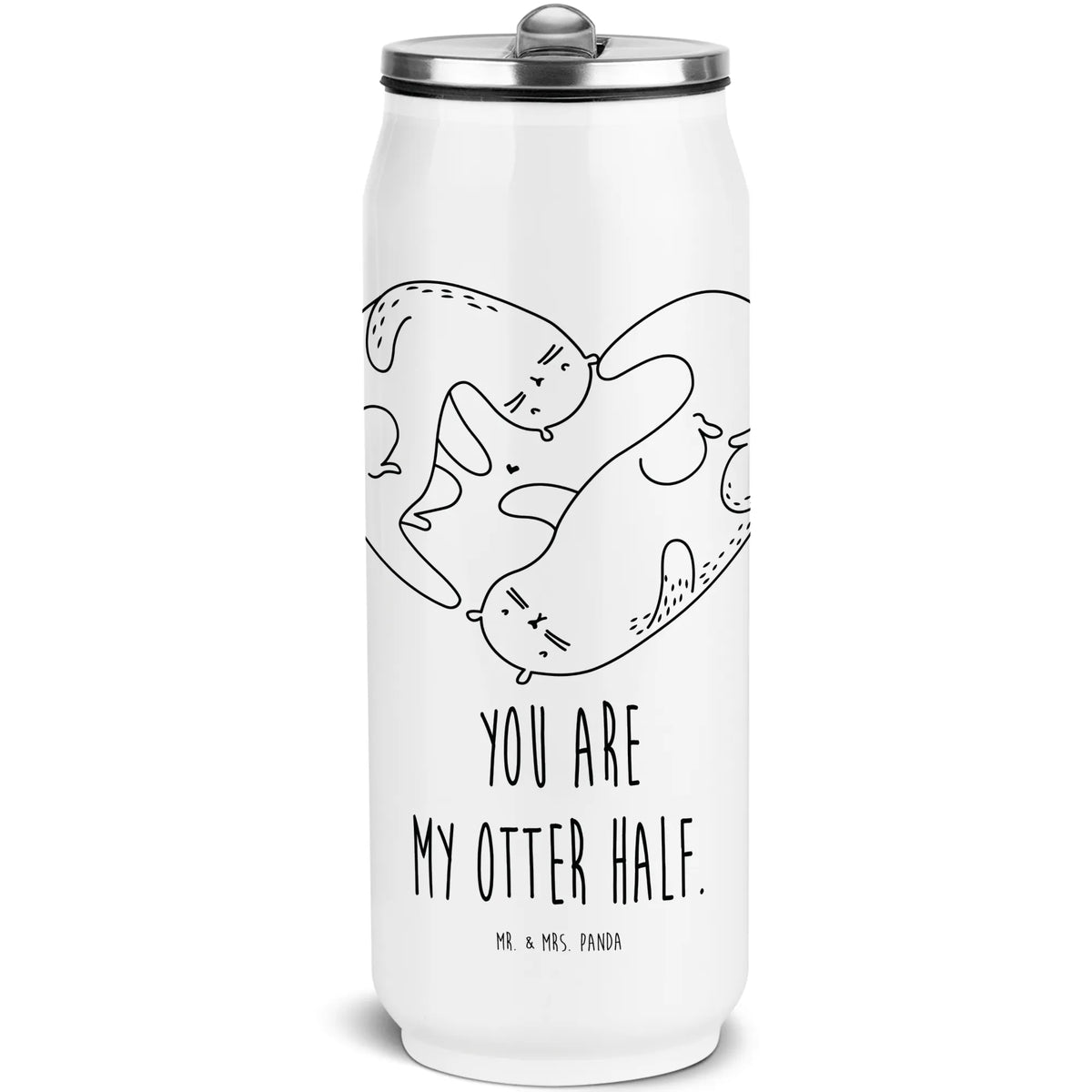 Getränkedosen Trinkflasche Otter Herz Kühlflasche, Thermodose, Edelstahl Thermoflasche, Isolierte Trinkflasche, Trinkflasche, reise trinkflasche, Mehrwegdose, Dose Für Getränke, Sportflasche, Isolierflasche, wander trinkflasche, Thermoflasche, Wasserflasche, Dosenflasche, Trinkflasche Für Reisen, Getränkeflasche, Thermosflasche, Edelstahl Trinkflasche, sport trinkflasche, Edelstahlflasche, outdoor trinkflasche, Getränkedose, Warmhalteflasche, Trinkflasche mit Trinkhalm, Schul Trinkflasche, Outdoorflasche, Otter, Fischotter, Seeotter, Love You, Herz, Bessere Hälfte, Liebesbeweis, Verlobung, Liebe, Jahrestag, Liebesgeschenk, Gemeinsames Leben, Hochzeitstag