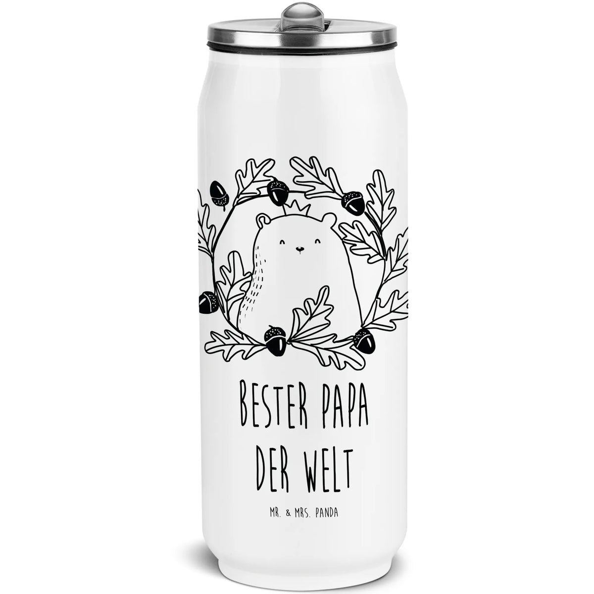 Getränkedosen Trinkflasche Bär König Kühlflasche, reise trinkflasche, Warmhalteflasche, wander trinkflasche, sport trinkflasche, Trinkflasche Für Reisen, Thermosflasche, Edelstahl Thermoflasche, Getränkeflasche, Edelstahl Trinkflasche, Sportflasche, Wasserflasche, Outdoorflasche, Getränkedose, Trinkflasche, Isolierte Trinkflasche, Edelstahlflasche, Dose Für Getränke, Trinkflasche mit Trinkhalm, Thermoflasche, Dosenflasche, Mehrwegdose, outdoor trinkflasche, Schul Trinkflasche, Thermodose, Isolierflasche, Teddy, Bär, Teddybär, Papi, Dad, Bester Papa, Weltbester Papa, Bester Vater, Vater, Vatertag, Papa Bär, Daddy, Papa