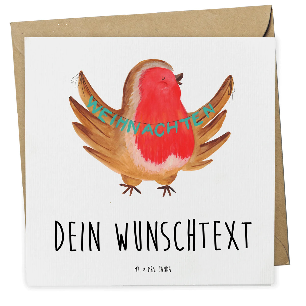 Personalisierte Deluxe Karte Rotkehlchen Weihnachten Personalisierte Grußkarten, karte personalisiert, Personalisierte Karte, grußkarte personalisiert, Personalisierte Postkarte, Personalisierte Karten, individuelle grußkarte, Postkarte personalisiert, Grußkarten Personalisiert, Grußkarte personalisierbar, Personalisierte Grußkarte, Weihnachten, Winter, Weihnachtsdeko, Nikolaus, Advent, Heiligabend, Wintermotiv, Weihnachtsmotiv, Frohe Weihnachten, Weihnachtsgruß, Xmas, Vogel