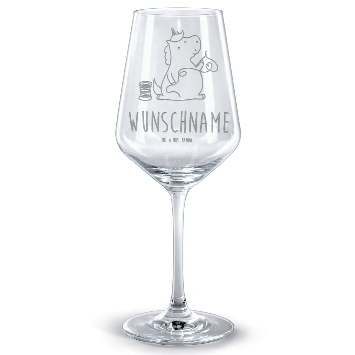 Personalisiertes Rotwein Glas Einhorn Näherin Weinglas mit Namensgravur, Rotweinglas mit Gravur, Rotweinglas Mit Wunschtext, Weinglas personalisiert, weinglas graviert, Personalisiertes Rotweinglas, Weinglas mit Spruch, Weinglas Mit Gravur, Weinglas individuell graviert, Rotweinglas Mit Namen, Personalisiertes Weinglas, Weinglas mit Namen, Unicorn, Einhorn, Einhörner, Einhorn Deko, Stricken, Mädchen, Häkeln, Nähen, Basteln, Näherin, Freundin, Nähzimmer