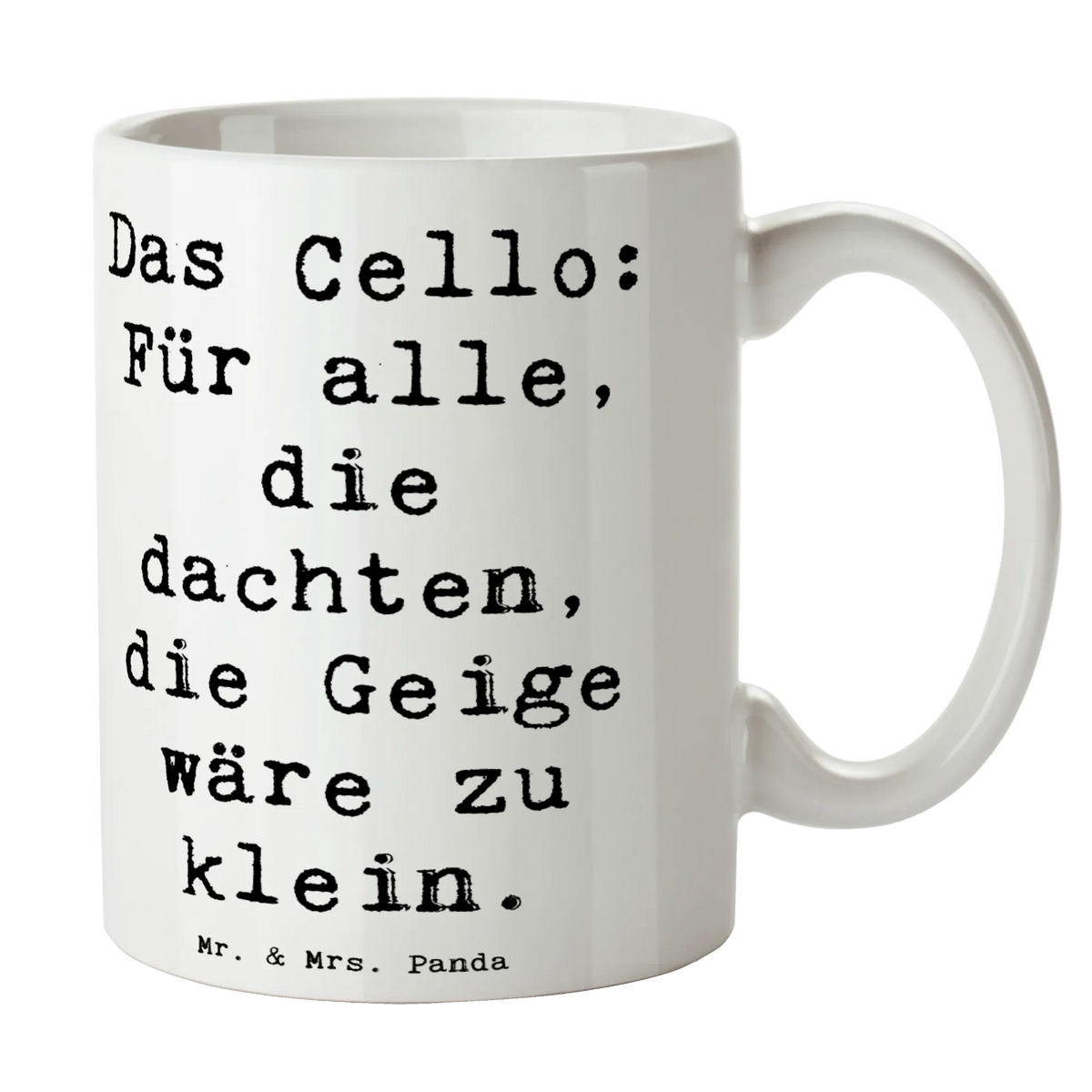 Tasse Spruch Cello Magie