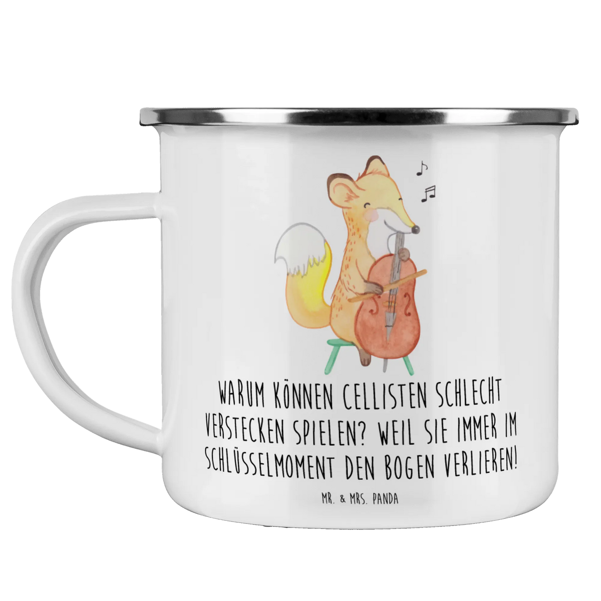 Camping Emaille Tasse Cello Schlüsselmoment blechbecher, wanderbecher, Emaille Tasse, Teetasse, outdoortasse, becher emaille, Pott, Teebecher, Blechtasse, Reisebecher, reisetasse, Kaffeepott, metallbecher, Campingtasse, Emailletasse, emaillebecher, Motivtasse, Outdoor Becher, Campingbecher, Tasse Emaille, wandertasse, Haferl, Emaille Becher, Outdoor Tasse, Instrumente, Geschenke Musiker, Musikliebhaber