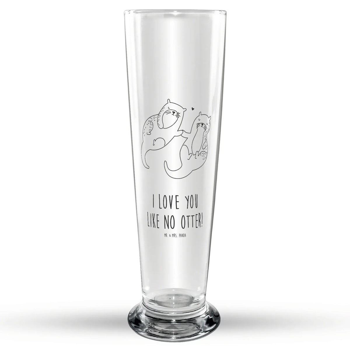 Bierglas Otter Hände halten Bier Glas, Glasbecher, Bierbecher, Trinkglas, Bierglas, Glasbierglas, Otter, Fischotter, Seeotter, Otter Seeotter See Otter