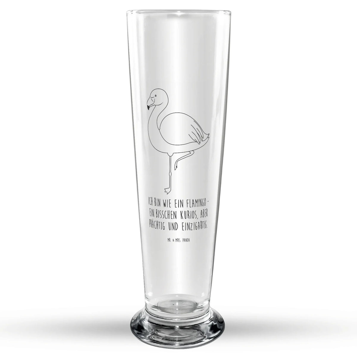 Beer glass flamingo Classic Trinkglas, Glasbecher, Bierglas, Bier Glas, Glasbierglas, Bierbecher, Flamingo, Freundinnen, für Mich, Geschwister, Stolz, Ich, Außenseiter, Einzigartig, Spruch, Selbstliebe, Freundin, Tochter, Sohn