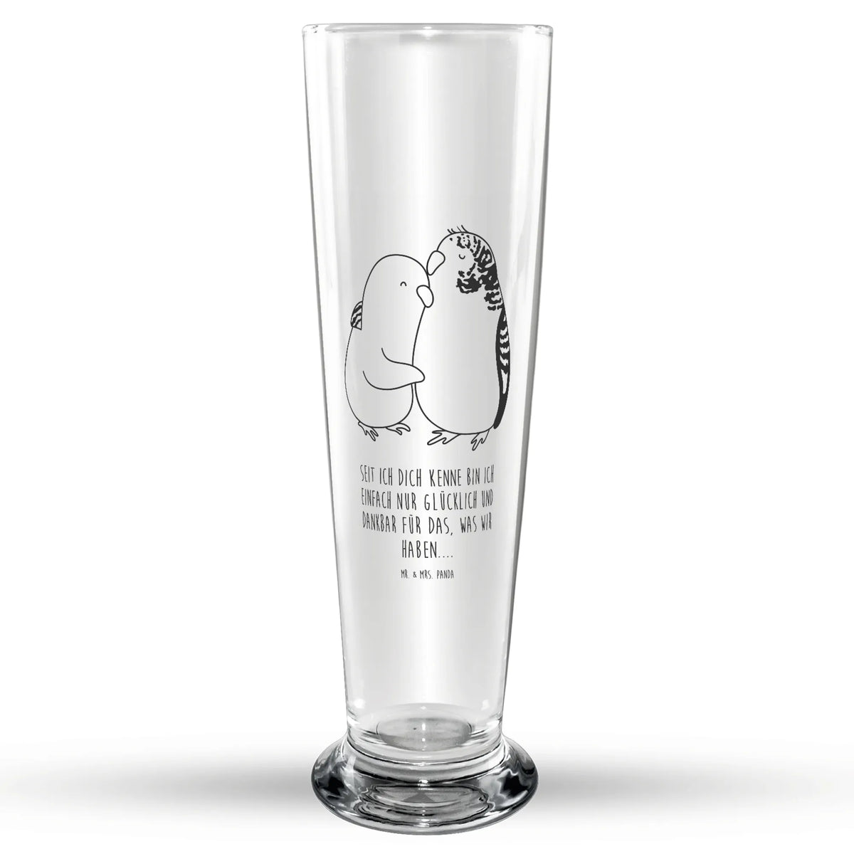 Bierglas Wellensittich Liebe Glasbecher, Bierbecher, Bier Glas, Glasbierglas, Bierglas, Trinkglas, Verlobung, Freund, Heiraten, Partner, Heiratsantrag, Liebesgeschenk, Hocheitstag, Ehemann, Freundin, Ehefrau, Jahrestag, Liebe, Wellensittich, Kuscheln, Vertrauen, Nähe, Vögel