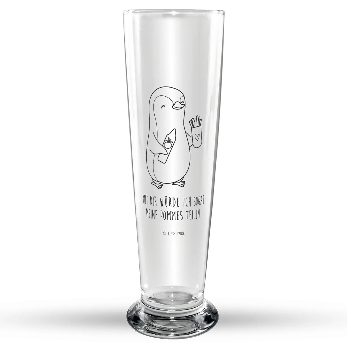 Bierglas Pinguin Pommes Bierglas, Glasbecher, Bierbecher, Bier Glas, Glasbierglas, Trinkglas, Verlobung, Freund, Heiraten, Partner, Heiratsantrag, Liebesgeschenk, Hocheitstag, Ehemann, Freundin, Ehefrau, Jahrestag, Liebe, Geschenk für Freundin, Geschenk für Frauen, Hochzeitstag, Liebesbeweis, Valentinstag, für Männer, Geschenk für Partner, für Ehemann, Mitbringsel