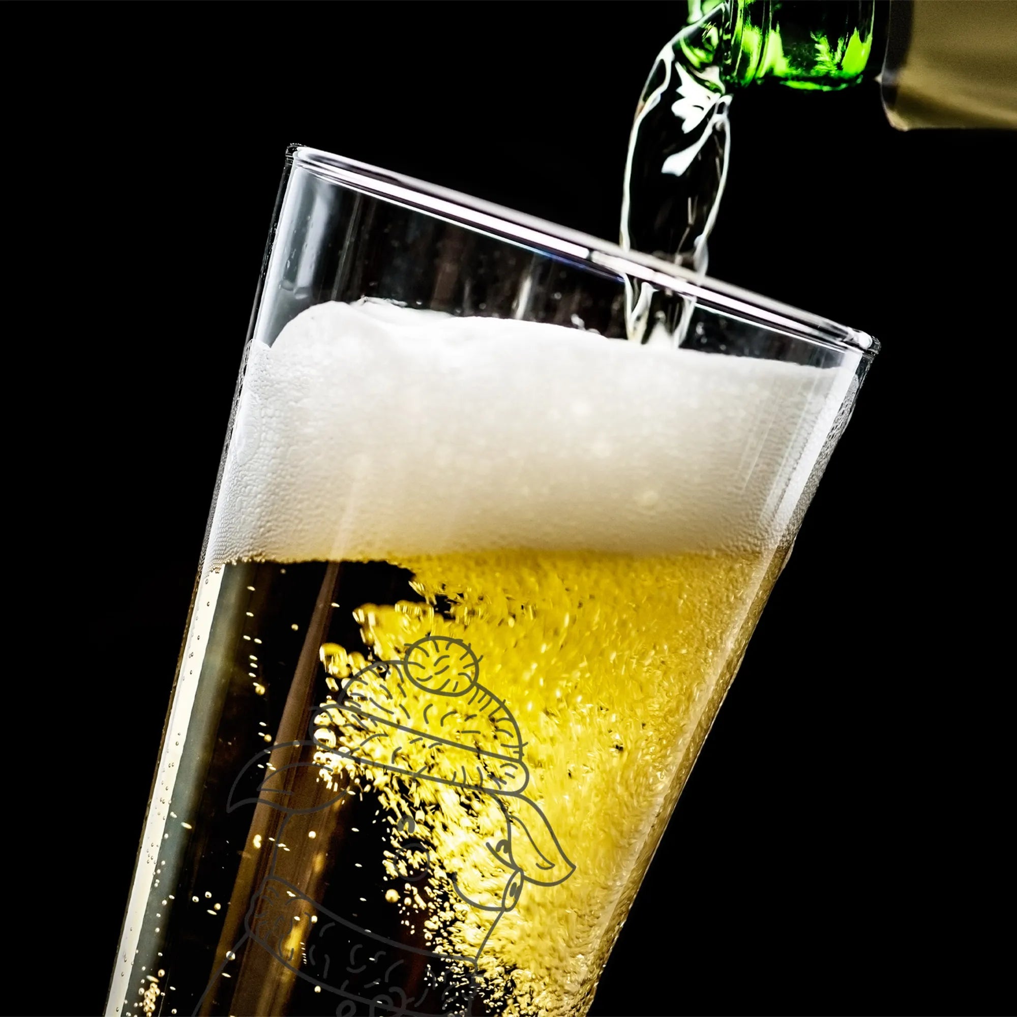 Spersonalizowany kufel do piwa Świnka grzane wino Zima, Boże Narodzenie, dekoracje świąteczne, Mikołaj, Adwent, Wigilia, zimowy motyw