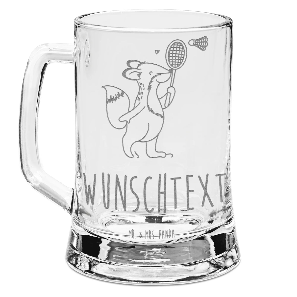 Personalisierter Gravur Bierkrug Fuchs Federball spielen Humpen mit Gravur, Gravierter Bierkrug, Glaskrug Mit Namensgravur, Bierglas mit Namen, Glaskrug Mit Gravur, Bierkrug Mit Wunschtext, Personalisierter Bierkrug, Bierglas Personalisiert, Bierkrug Glas mit Namen, Bierkrug Mit Namensgravur, Bierkrug mit Gravur Namen, Bierkrug Personalisiert, Bierkrug mit Text, Bierkrug Mit Gravur, Bierkrug Gravur, Bierkrug Mit Namen, Personalisierter Bierkrug Mit Namen, Bierglas Mit Gravur, Personalisierter Bierseidel, Personalisiertes Bierglas, Personalisierter Humpen, Personalisiertes Bierkrug Glas, Bierhumpen Mit Namen, Bierseidel Mit Wunschname, Geschenk, Schenken, Sport, Sportart, Hobby, Danke, Dankeschön, Auszeichnung, Gewinn, Sportler, Badminton, Federball spielen