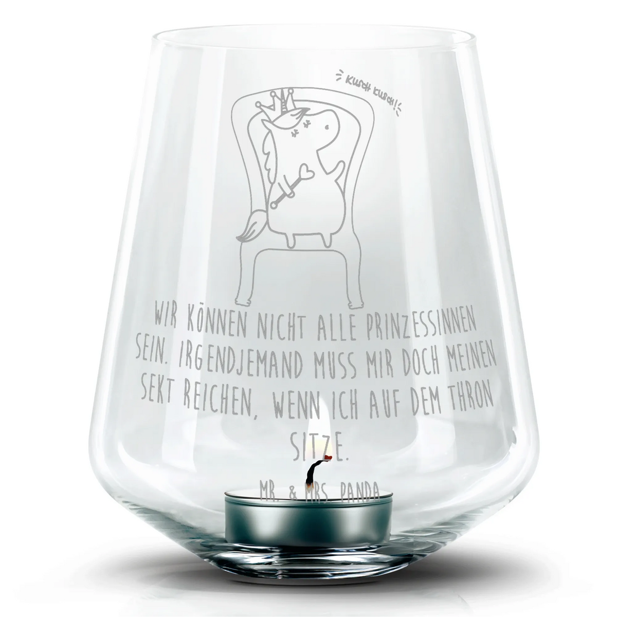 Engraved Wind Light unicorn princess