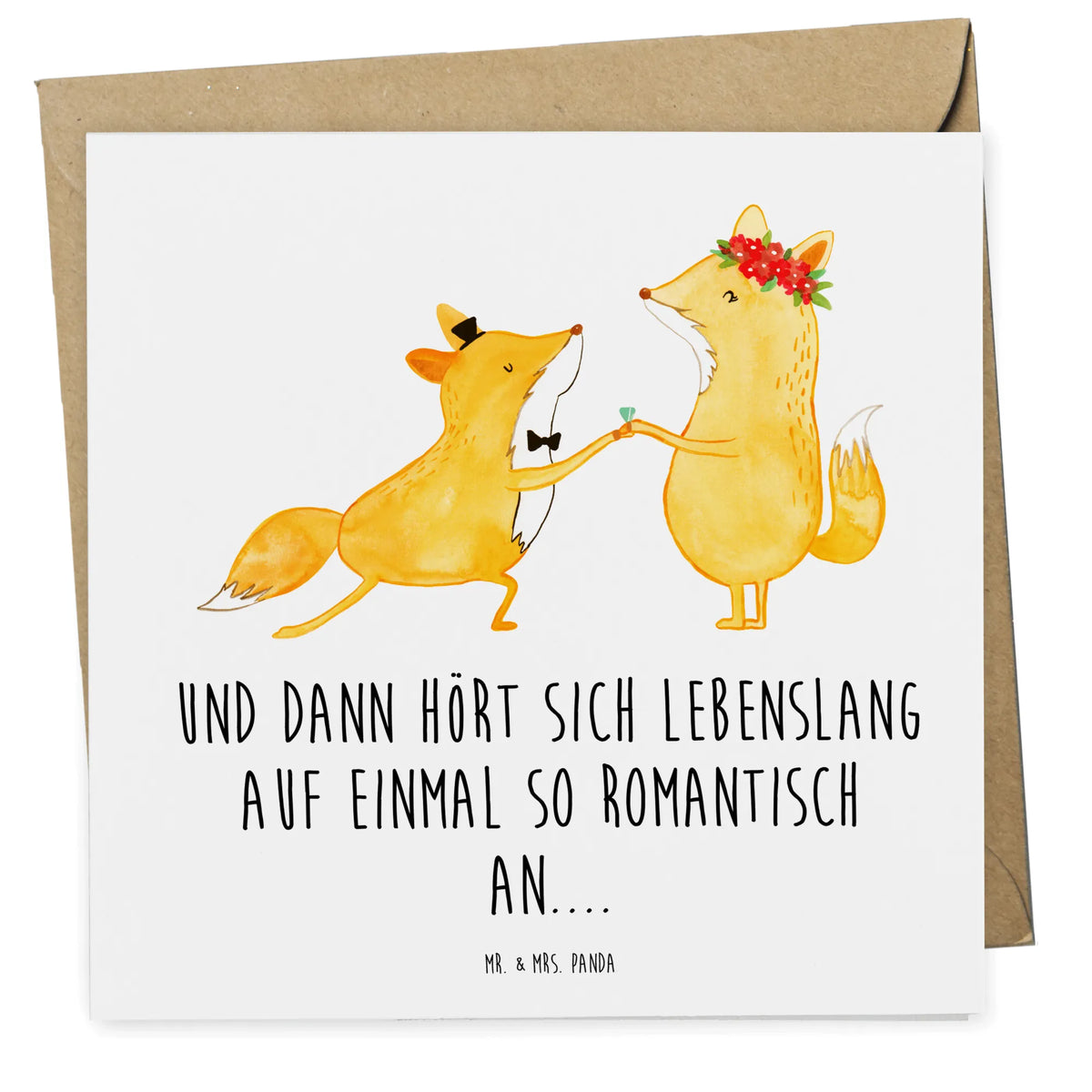 Deluxe Karte Füchse Hochzeit anlasskarte, Glückwunschkarte, faltkarte, Klappkarte, doppelkarte, Grußkarte, Hochzeitskarte, Hochzeit, Hochzeitsgeschenk, Ehe, Hochzeitsfeier, Trauung, Trauungsgeschenk, Verlobungsfeier, Verlobungsgeschenk, Hochzeitsgeschenkideen, Hochzeitsgeschenke für Brautpaar