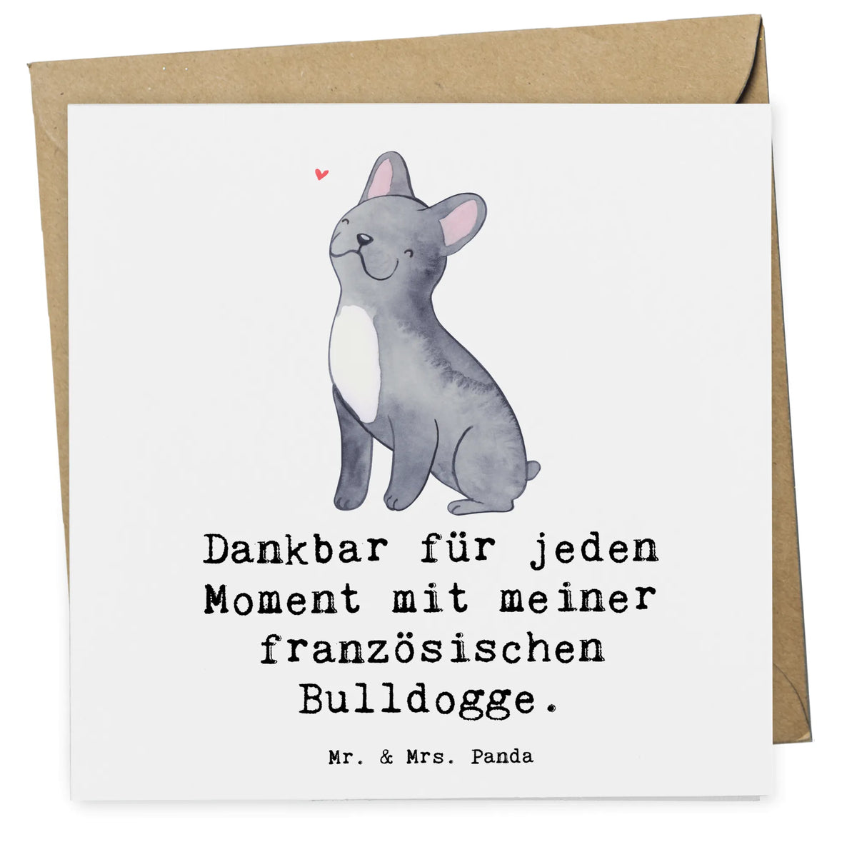 Deluxe Karte Französische Bulldogge Moment Klappkarte, Grußkarte, Glückwunschkarte, anlasskarte, doppelkarte, faltkarte, Geschenk, Schenken, Hunderasse, Rassehund, Hundebesitzer, Tierfreund, Welpe, Hund, Französische Bulldogge