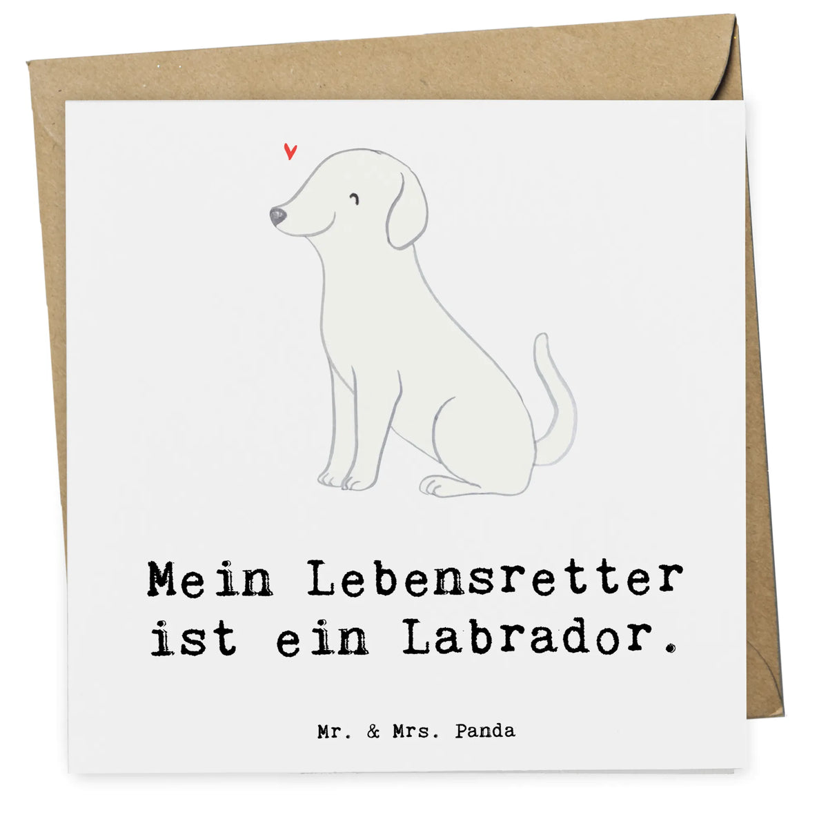 Deluxe Karte Labrador Lebensretter anlasskarte, Glückwunschkarte, faltkarte, Klappkarte, doppelkarte, Grußkarte, Geschenk, Schenken, Hunderasse, Rassehund, Hundebesitzer, Tierfreund, Welpe, Hund, Labrador