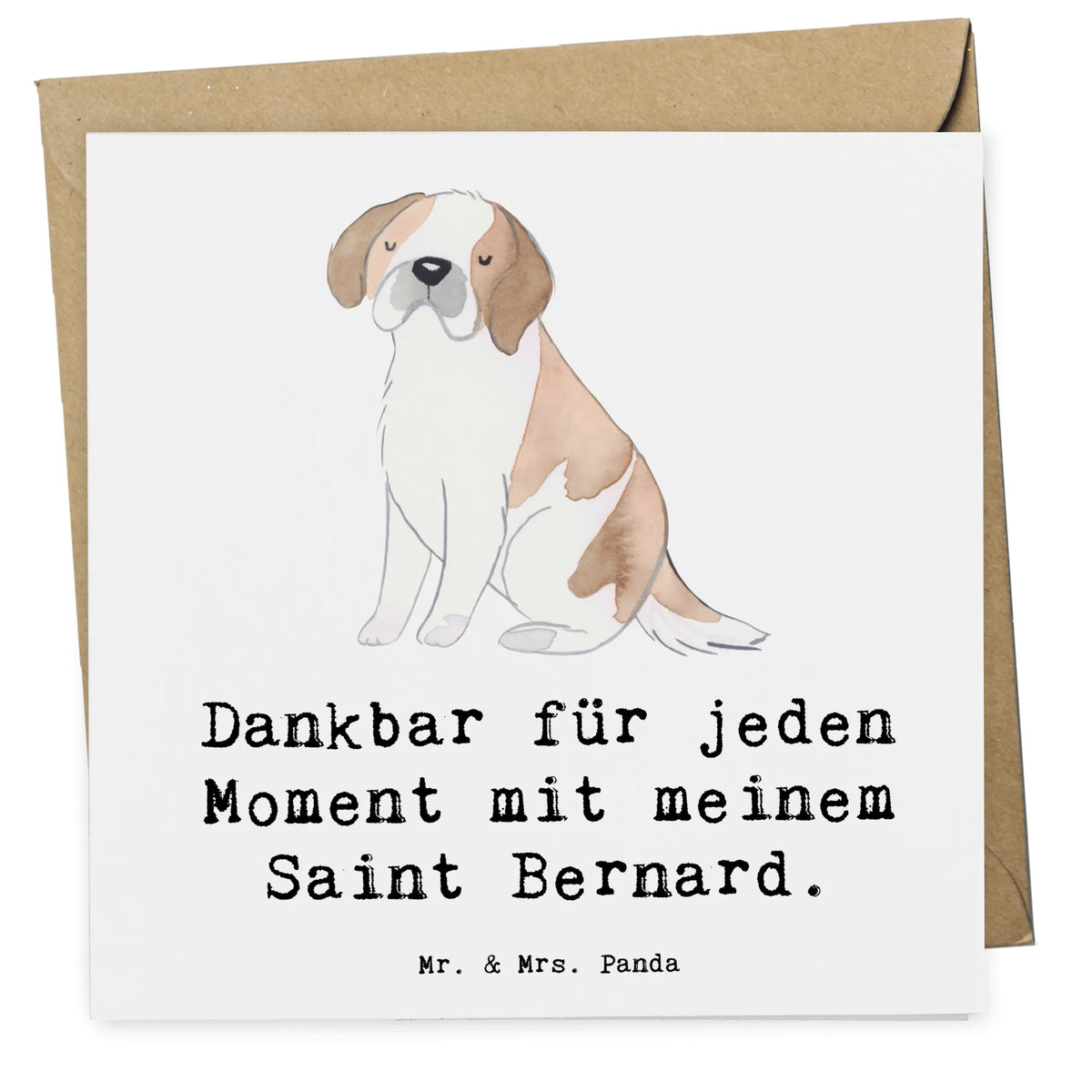 Deluxe Karte Saint Bernard Moment