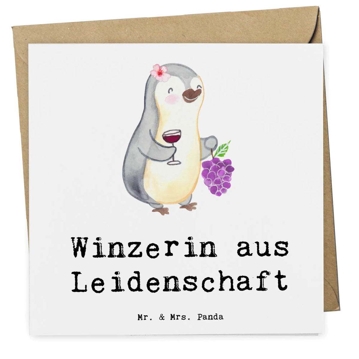 Deluxe Karte Winzerin Leidenschaft