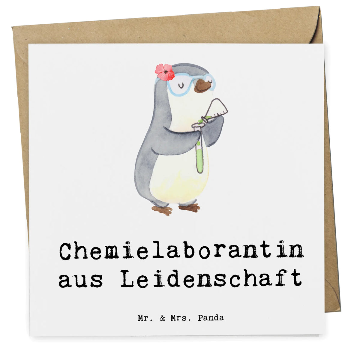 Deluxe Card Chemical laboratory technician Passion gift, sayings, gift idea, best, farewell gift, passing exam, anniversary, retirement, promotion, job start, profession