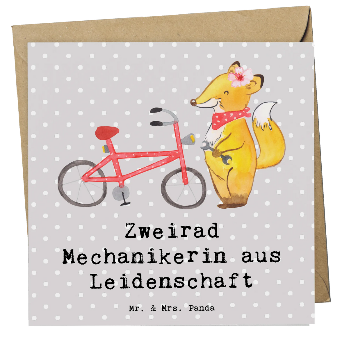 Deluxe Card Bicycle Mechanic Passion