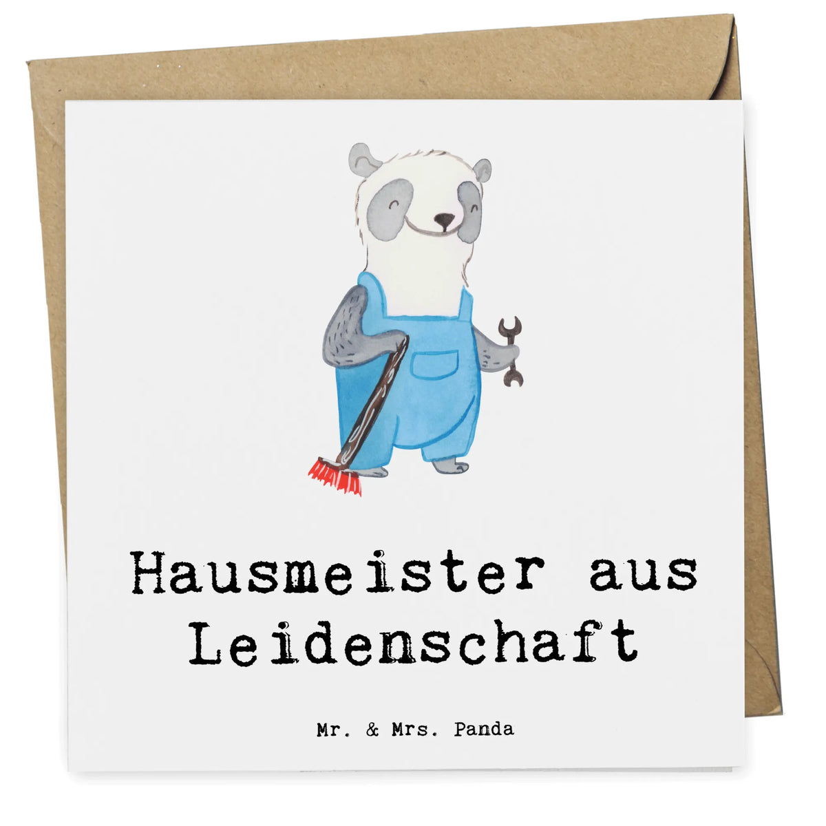Deluxe Karte Hausmeister Leidenschaft anlasskarte, Grußkarte, Klappkarte, faltkarte, Glückwunschkarte, doppelkarte, Geschenk, Schenken, Jubiläum, Danke, Dankeschön, Beruf, Ausbildung, Abschied, Rente, Kollege, Kollegin, Arbeitskollege, Mitarbeiter, Firma, Facility Manager, Concierge, Hausmeister, Hausverwalter