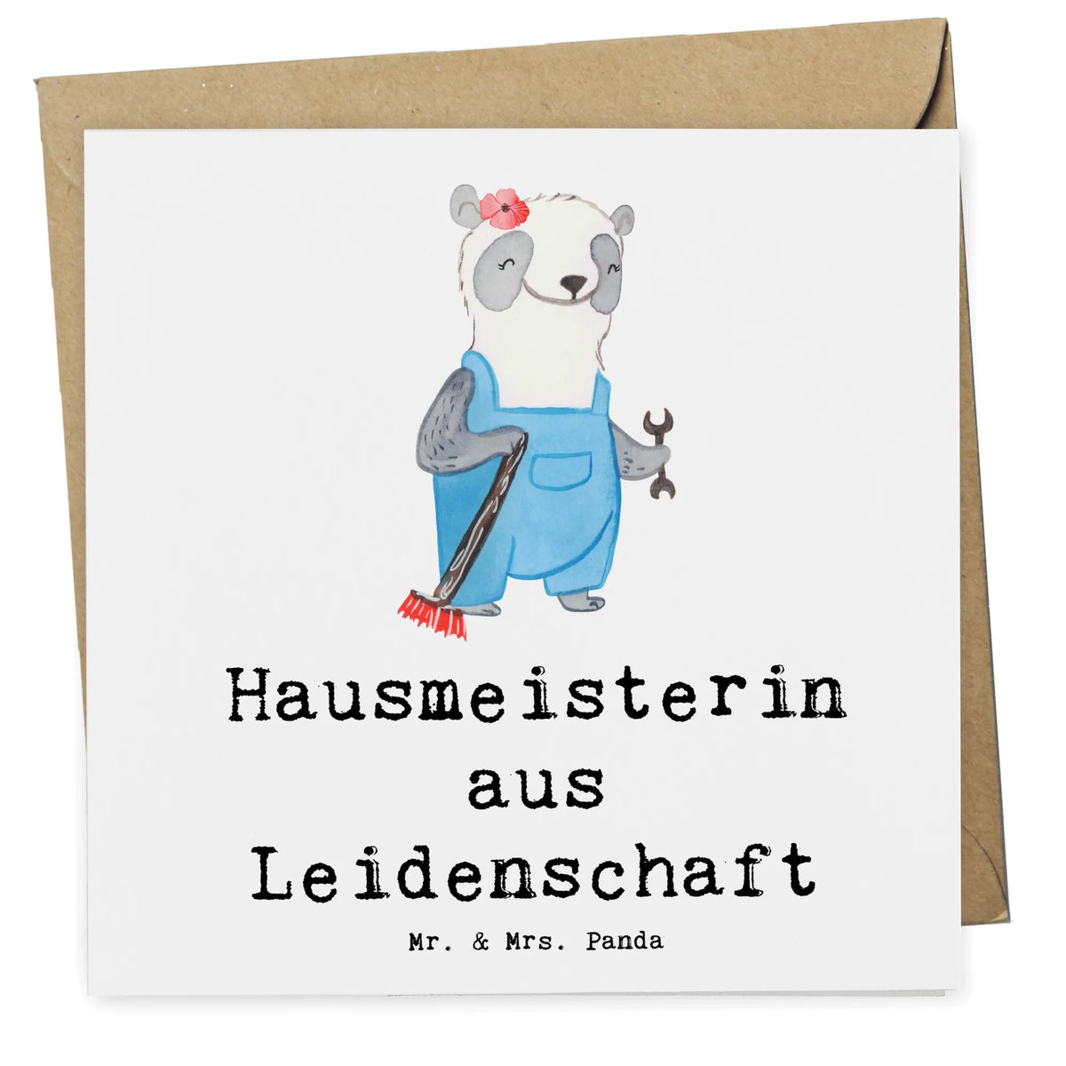 Deluxe Karte Hausmeisterin Leidenschaft faltkarte, Glückwunschkarte, Grußkarte, Klappkarte, doppelkarte, anlasskarte, Geschenk, Schenken, Jubiläum, Danke, Dankeschön, Beruf, Ausbildung, Abschied, Rente, Kollege, Kollegin, Arbeitskollege, Mitarbeiter, Firma, Hausmeisterin, Hausverwalterin, Facility Manager, Concierge