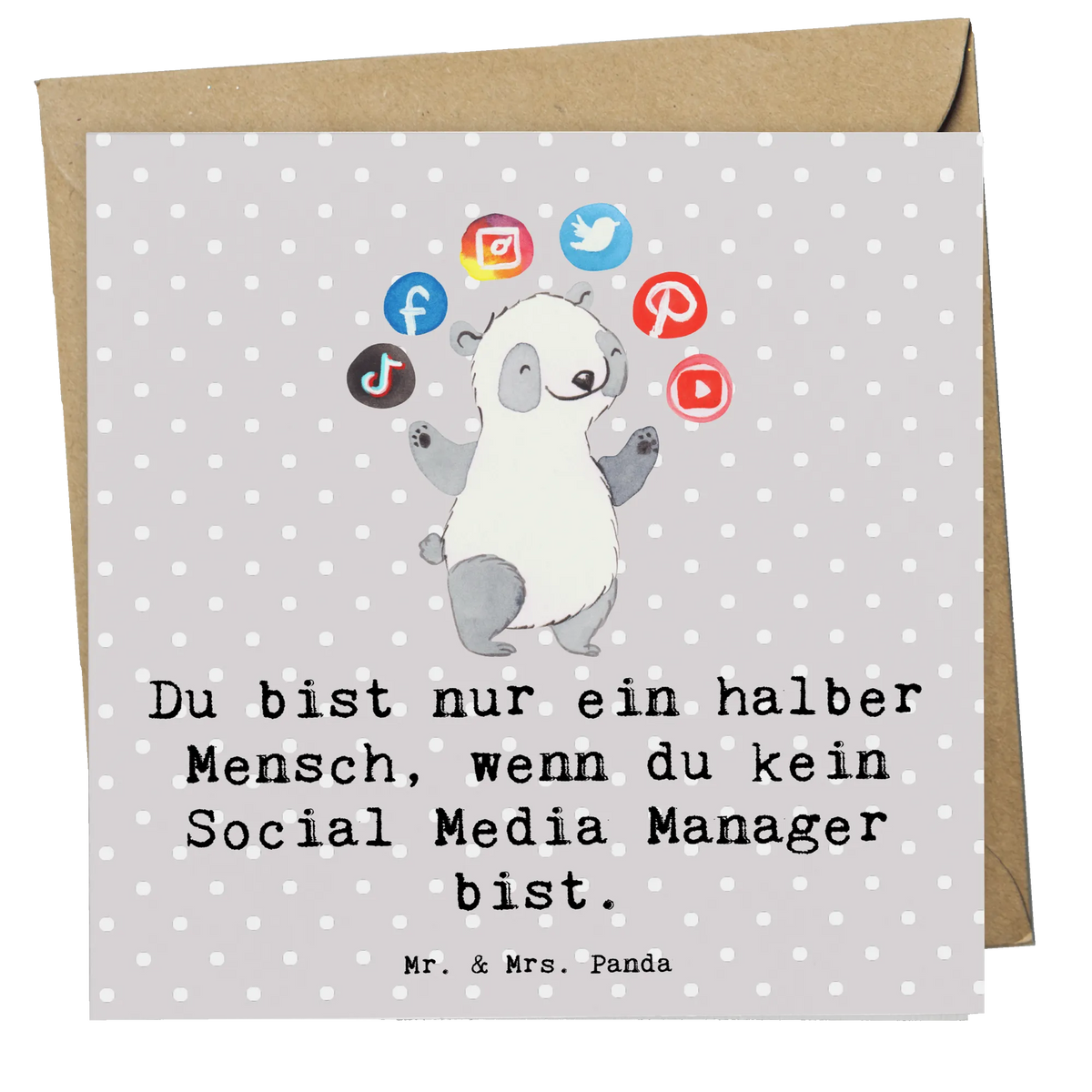 Deluxe Karte Social Media Manager Herz Klappkarte, faltkarte, doppelkarte, anlasskarte, Glückwunschkarte, Grußkarte, Geschenk, Schenken, Jubiläum, Danke, Dankeschön, Beruf, Ausbildung, Abschied, Rente, Kollege, Kollegin, Arbeitskollege, Mitarbeiter, Firma