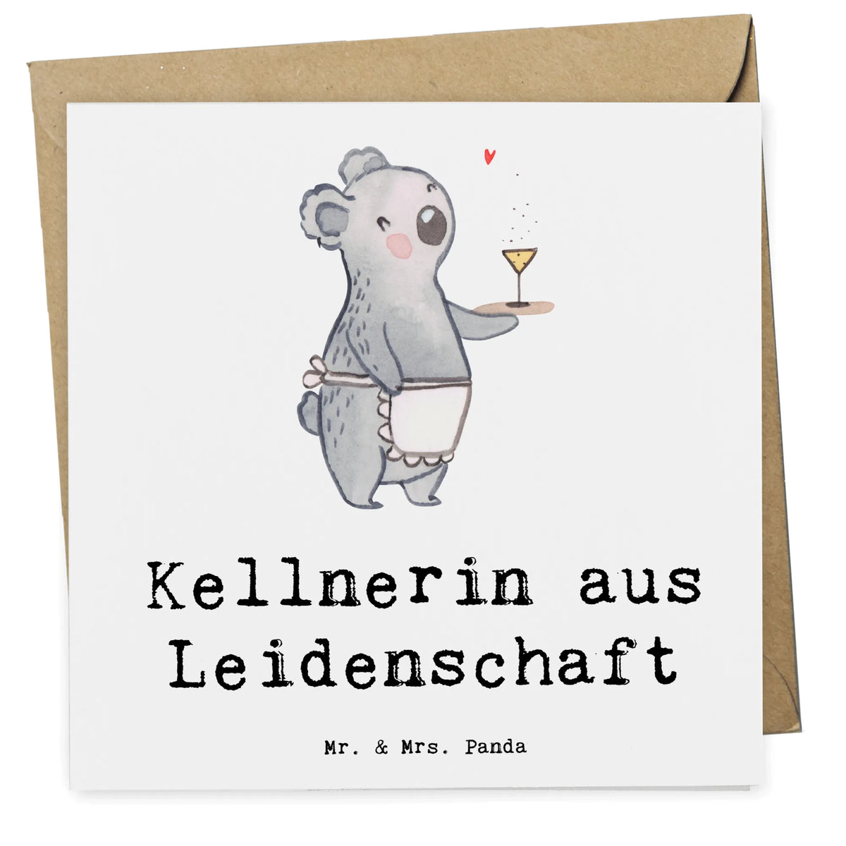 Deluxe Karte Kellnerin Leidenschaft anlasskarte, Glückwunschkarte, Klappkarte, faltkarte, doppelkarte, Grußkarte, Geschenk, Schenken, Jubiläum, Danke, Dankeschön, Beruf, Ausbildung, Abschied, Rente, Kollege, Kollegin, Arbeitskollege, Mitarbeiter, Firma, Servicekraft, Kellnerin, Restaurant