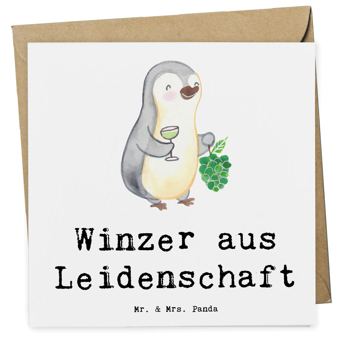 Deluxe Karte Winzer Leidenschaft