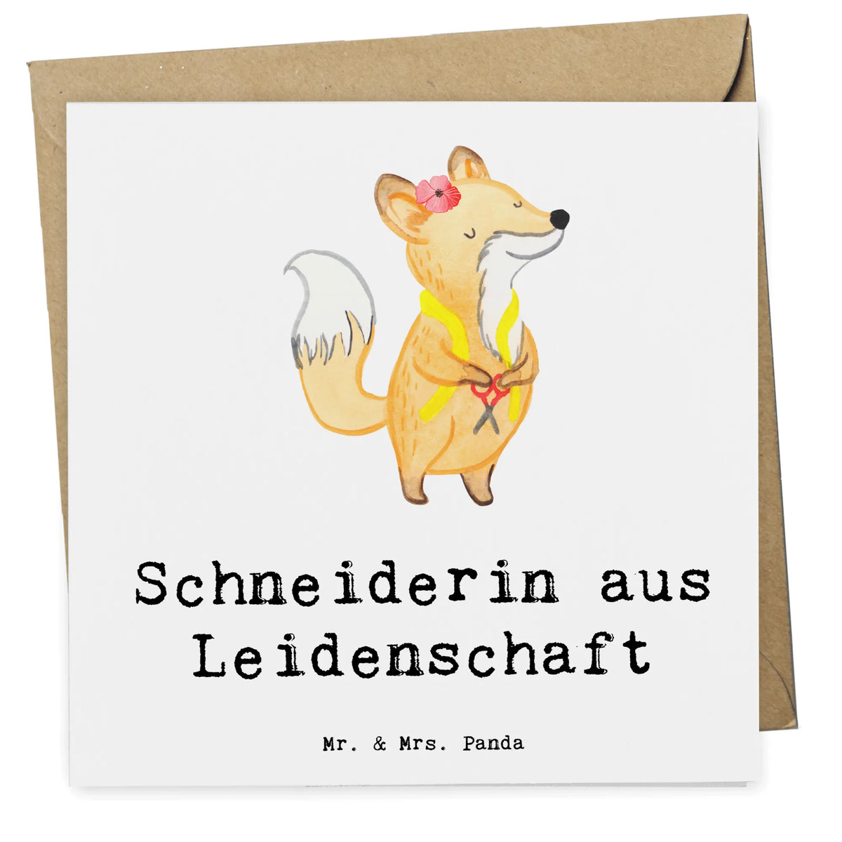 Deluxe Karte Schneiderin Leidenschaft