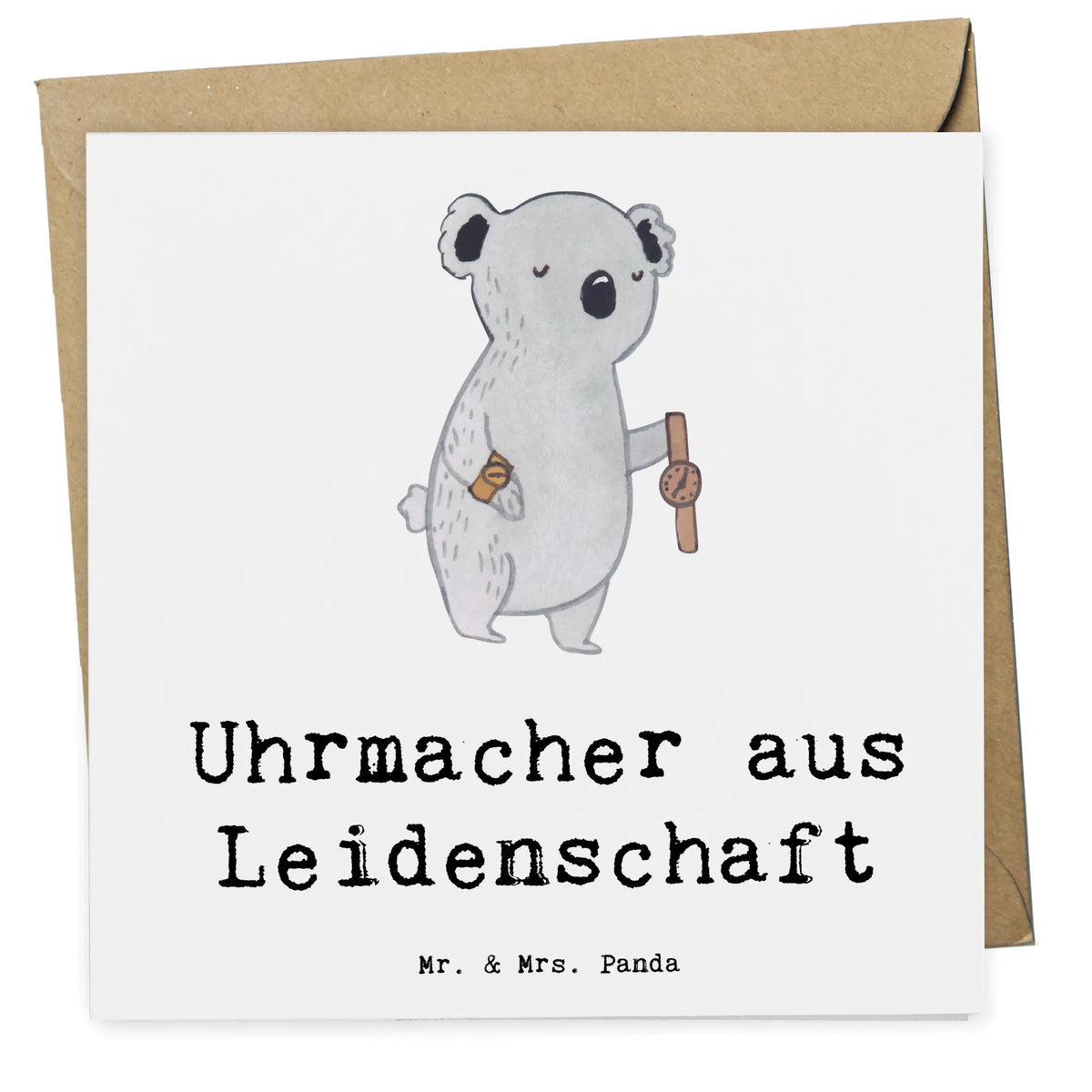 Deluxe Karte Uhrmacher Leidenschaft faltkarte, doppelkarte, Glückwunschkarte, anlasskarte, Klappkarte, Grußkarte, Geschenk, Schenken, Jubiläum, Danke, Dankeschön, Beruf, Ausbildung, Abschied, Rente, Kollege, Kollegin, Arbeitskollege, Mitarbeiter, Firma