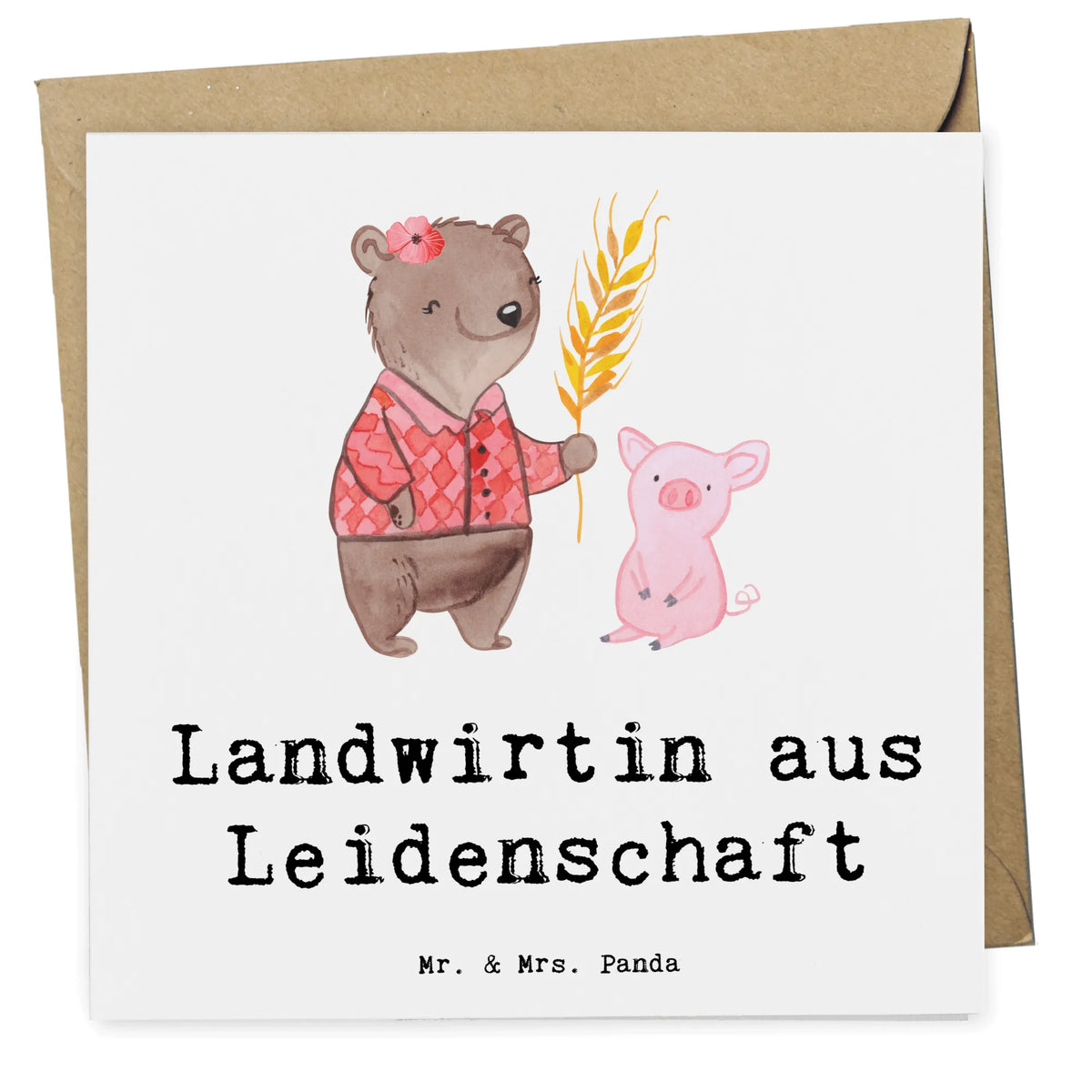 Deluxe Karte Landwirtin Leidenschaft faltkarte, Grußkarte, anlasskarte, Klappkarte, doppelkarte, Glückwunschkarte, Geschenk, Schenken, Jubiläum, Danke, Dankeschön, Beruf, Ausbildung, Abschied, Rente, Kollege, Kollegin, Arbeitskollege, Mitarbeiter, Firma, Landwirtin, Tierwirtin, Bäuerin, Agronomin, Bauernhof, Farmerin