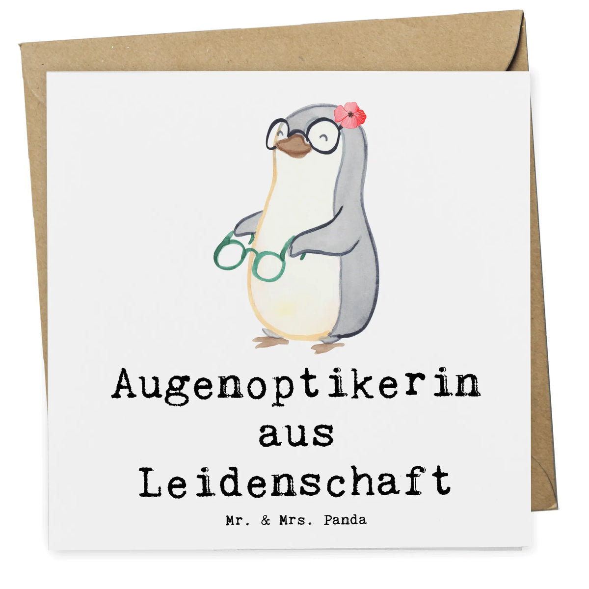 Deluxe Karte Augenoptikerin Leidenschaft anlasskarte, faltkarte, Grußkarte, Klappkarte, Glückwunschkarte, doppelkarte, Geschenk, Schenken, Jubiläum, Danke, Dankeschön, Beruf, Ausbildung, Abschied, Rente, Kollege, Kollegin, Arbeitskollege, Mitarbeiter, Firma, Brillengeschäft, Optikerin, Brillenverkäuferin, Augenoptikerin, Optometristin, Augenärztin, Eröffnung