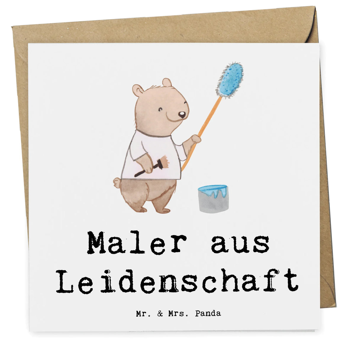 Deluxe Karte Maler Leidenschaft Grußkarte, Glückwunschkarte, doppelkarte, anlasskarte, faltkarte, Klappkarte, Geschenk, Schenken, Jubiläum, Danke, Dankeschön, Beruf, Ausbildung, Abschied, Rente, Kollege, Kollegin, Arbeitskollege, Mitarbeiter, Firma, Gesellenprüfung, Malermeister, Meisterprüfung, Maler, Malerbetrieb