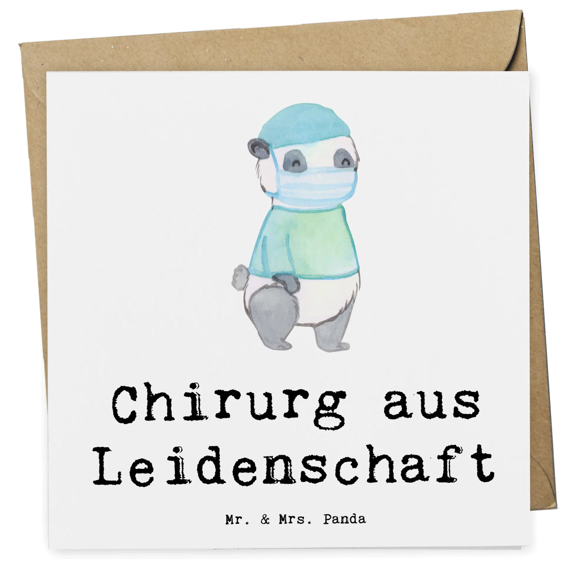Deluxe Karte Chirurg Leidenschaft
