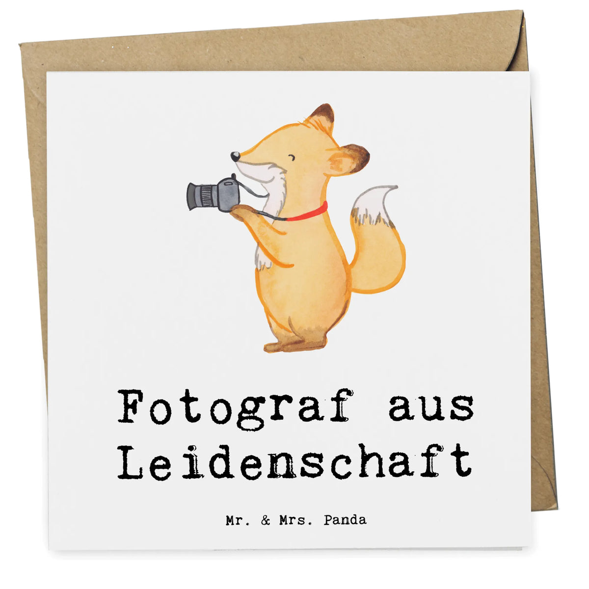 Deluxe Karte Fotograf Leidenschaft