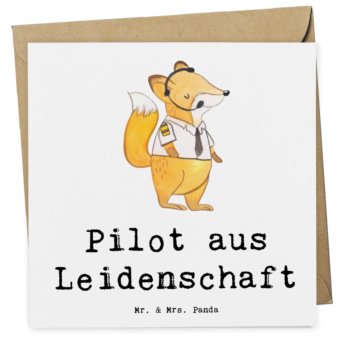 Deluxe Karte Pilot Leidenschaft