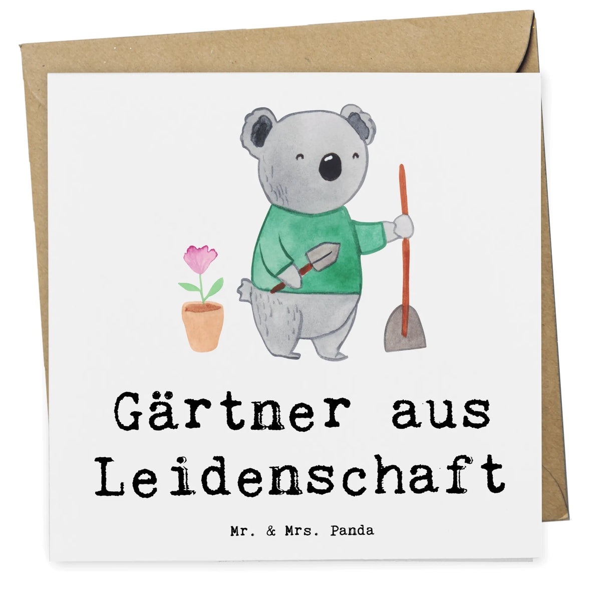 Deluxe Karte Gärtner Leidenschaft