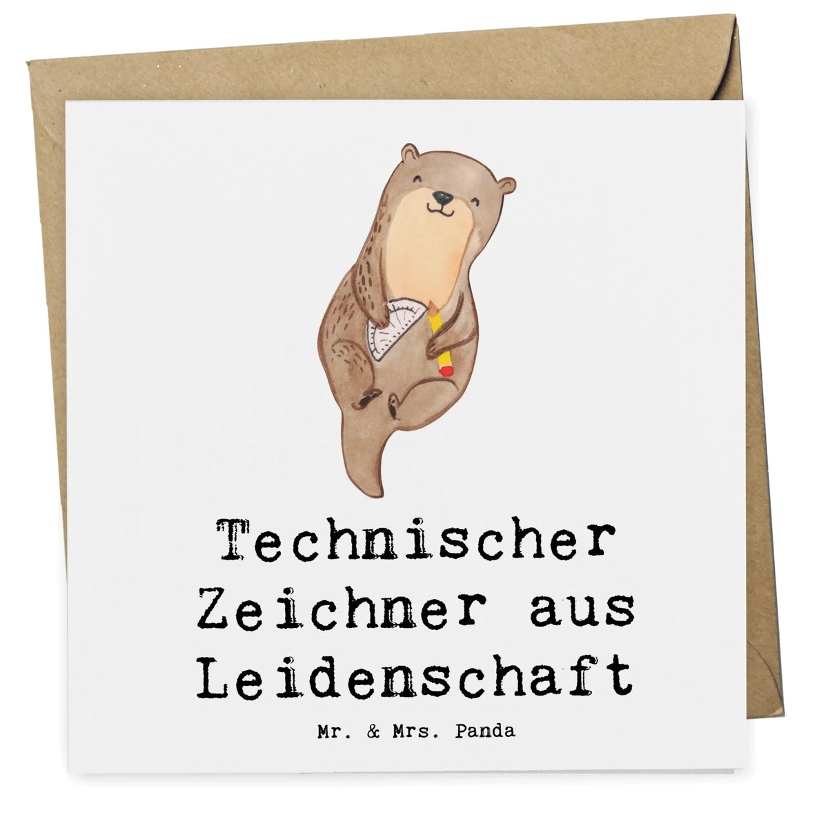 Deluxe Karte Technischer Zeichner Leidenschaft