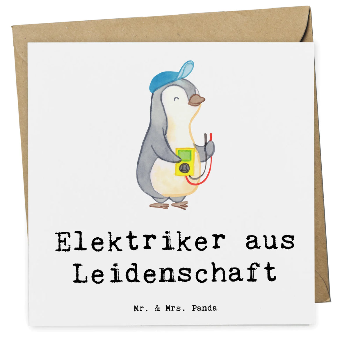 Deluxe Karte Elektriker Leidenschaft