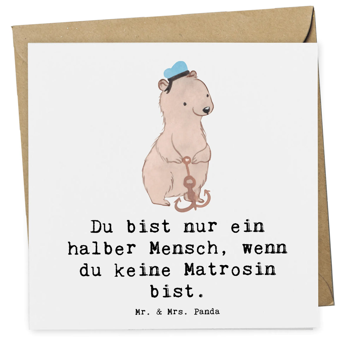 Deluxe Karte Matrosin Herz