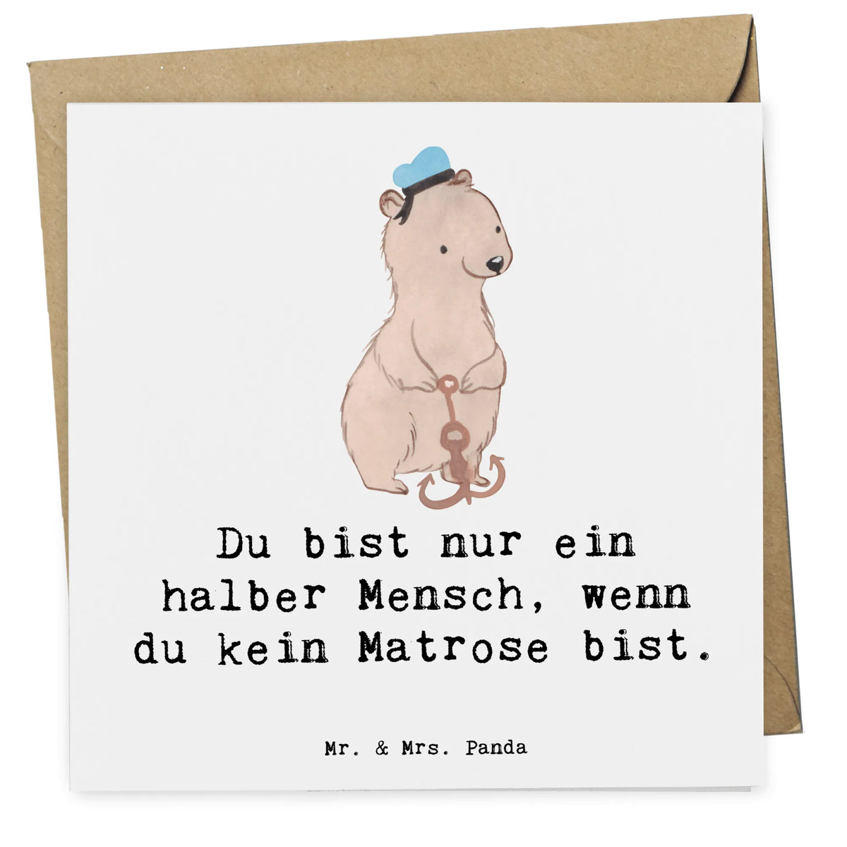 Deluxe Karte Matrose Herz Klappkarte, Glückwunschkarte, Grußkarte, faltkarte, doppelkarte, anlasskarte, Kollegin, Rente, Arbeitskollege, Ausbildung, Mitarbeiter, Abschied, Firma, Kollege, Jubiläum, Dankeschön, Beruf, Danke, Schenken, Geschenk, Schiffsmechaniker, Seemann, Matrose, Seeleute, Schiff