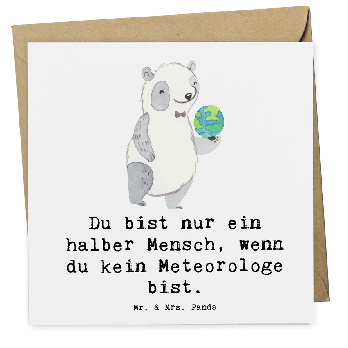 Deluxe Karte Meteorologe Herz