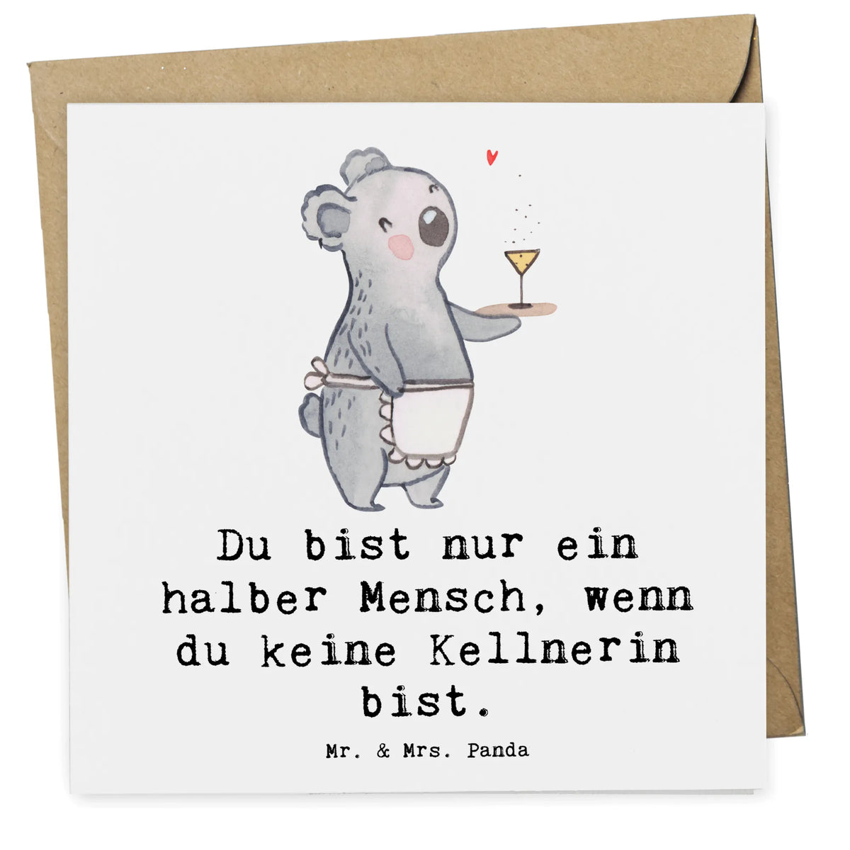 Deluxe Karte Kellnerin Herz Glückwunschkarte, Grußkarte, doppelkarte, Klappkarte, anlasskarte, faltkarte, Kollegin, Rente, Arbeitskollege, Ausbildung, Mitarbeiter, Abschied, Firma, Kollege, Jubiläum, Dankeschön, Beruf, Danke, Schenken, Geschenk, Restaurant, Kellnerin, Servicekraft