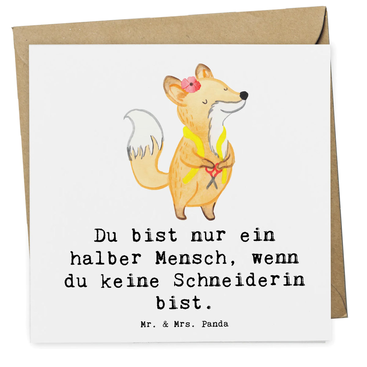 Deluxe Karte Schneiderin Herz