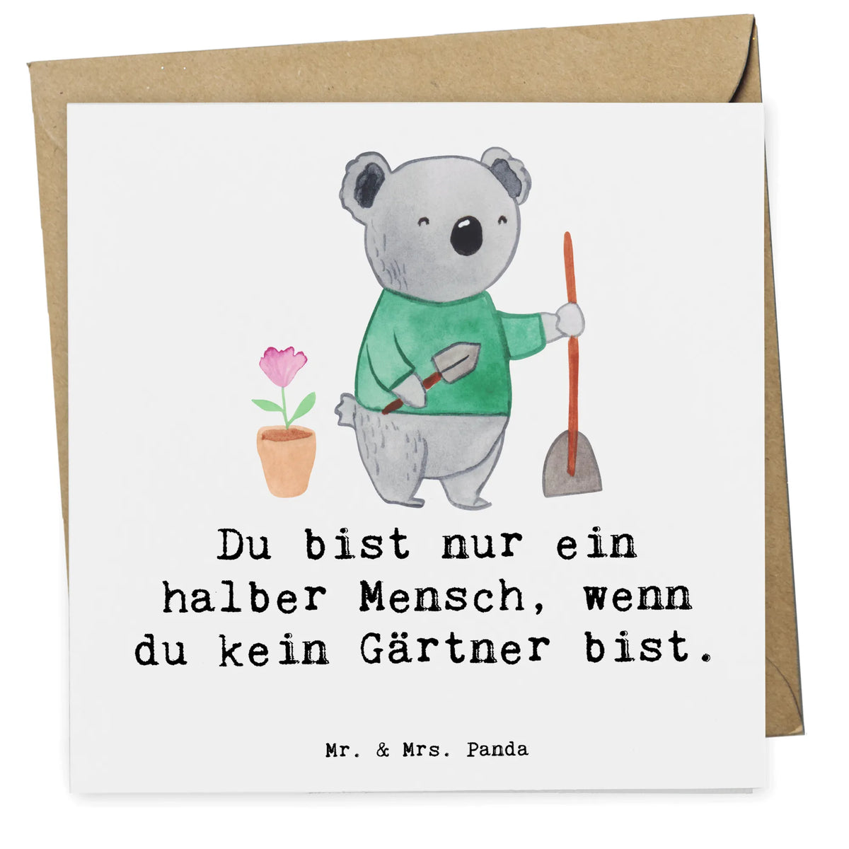 Deluxe Karte Gärtner Herz