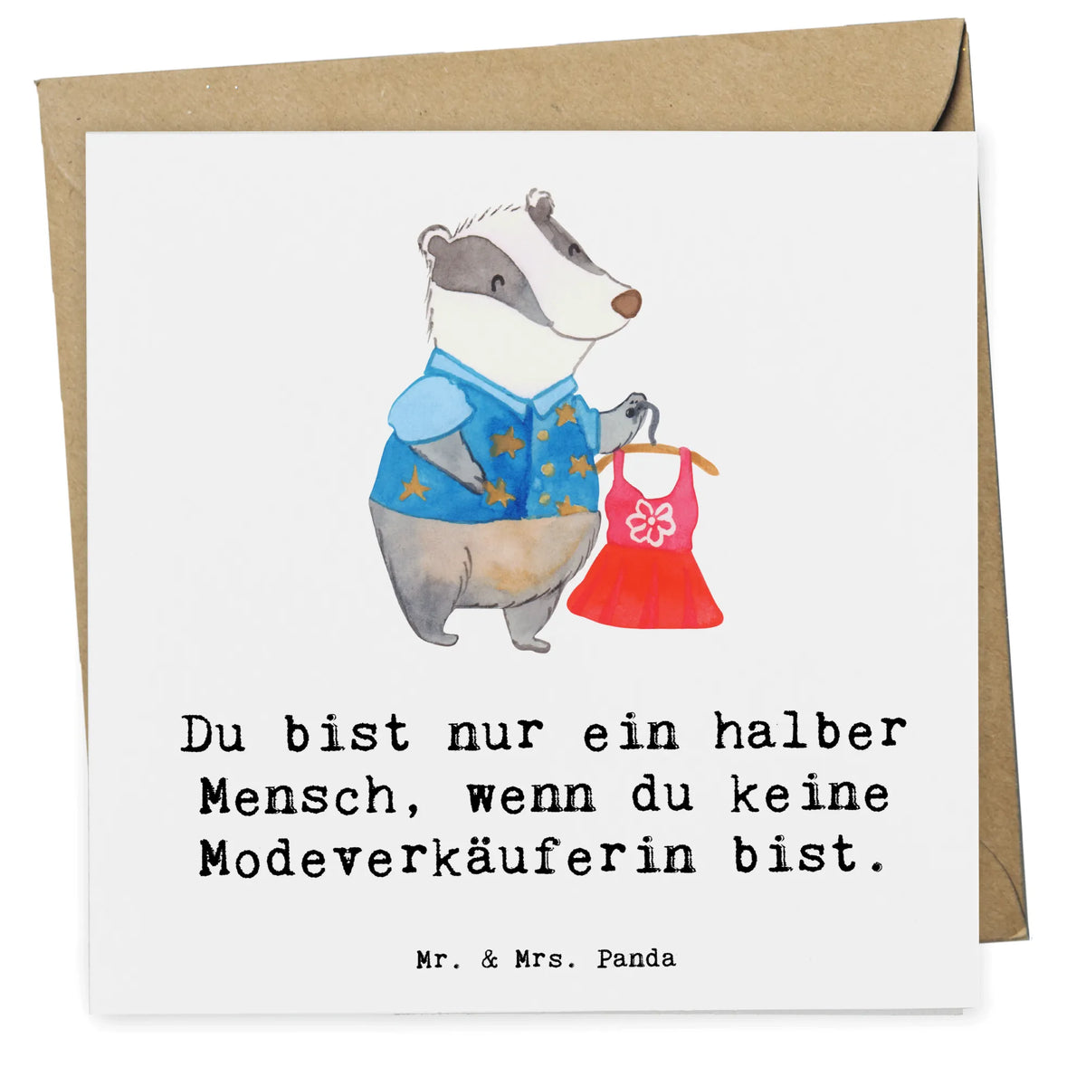 Deluxe Karte Modeverkäuferin Herz