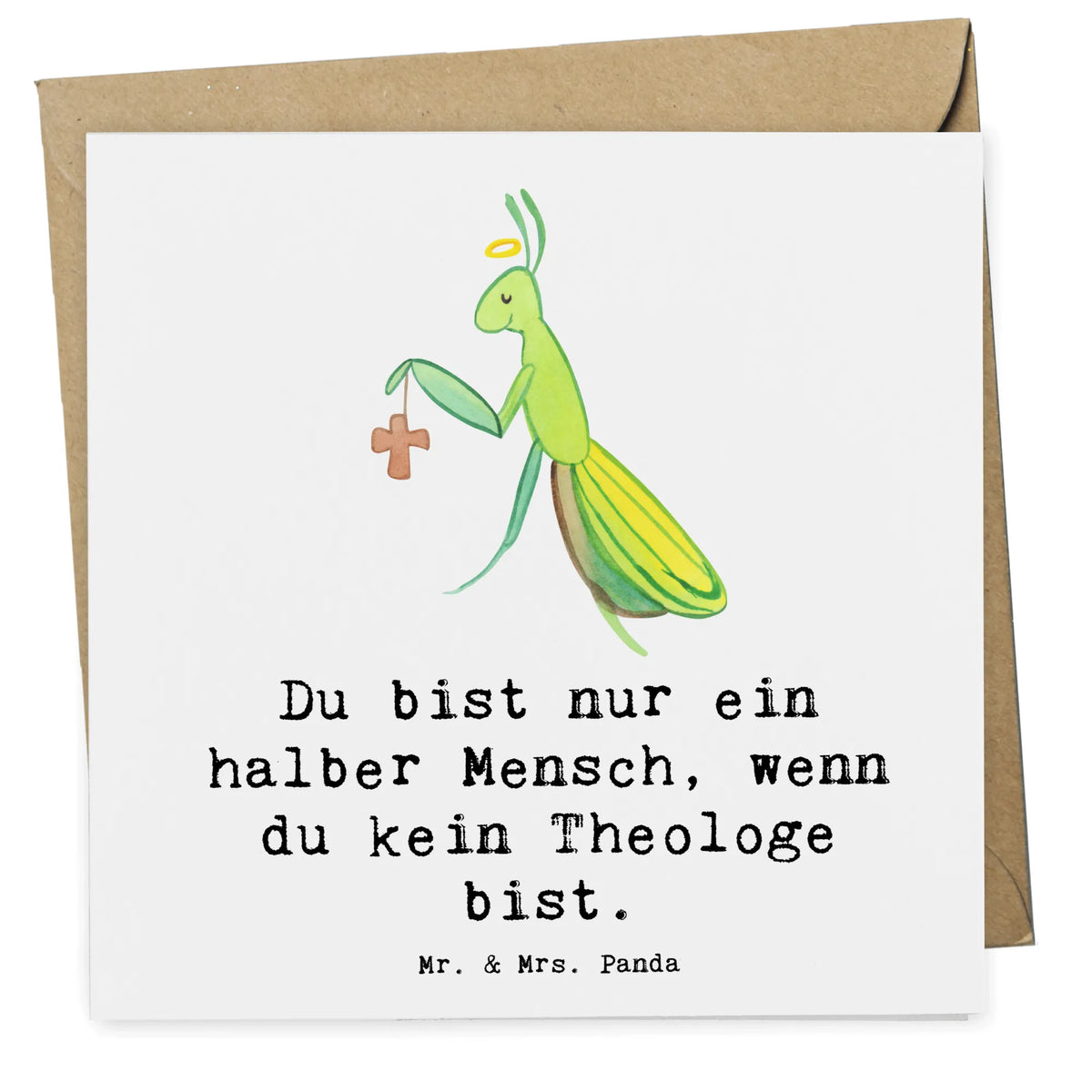 Deluxe Karte Theologe Herz