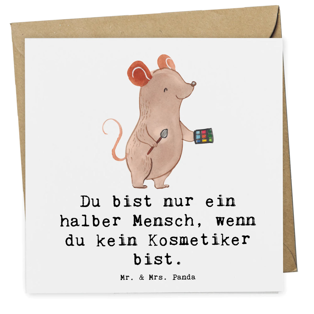 Deluxe Karte Kosmetiker Herz doppelkarte, anlasskarte, Glückwunschkarte, faltkarte, Klappkarte, Grußkarte, Kollegin, Rente, Arbeitskollege, Ausbildung, Mitarbeiter, Abschied, Firma, Kollege, Jubiläum, Dankeschön, Beruf, Danke, Schenken, Geschenk, Kosmetiker, Beauty Salon, Maskenbildner, Make Up Artist, Visagist, Eröffnung, Kosmetikstudio