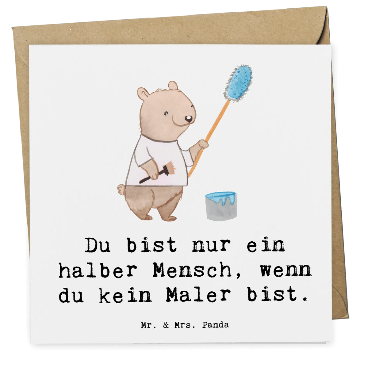 Deluxe Karte Maler Herz faltkarte, Glückwunschkarte, anlasskarte, doppelkarte, Klappkarte, Grußkarte, Kollegin, Rente, Arbeitskollege, Ausbildung, Mitarbeiter, Abschied, Firma, Kollege, Jubiläum, Dankeschön, Beruf, Danke, Schenken, Geschenk, Meisterprüfung, Gesellenprüfung, Malermeister, Malerbetrieb, Maler